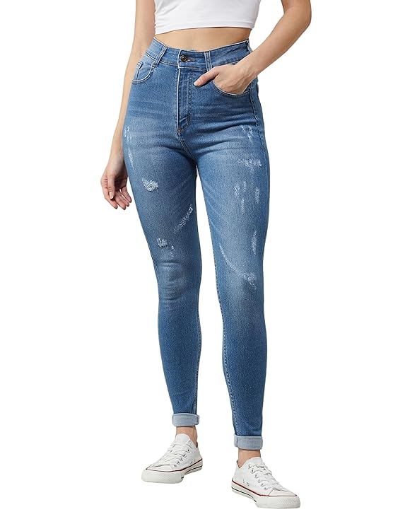 Skinny Fit Jeans - Blue