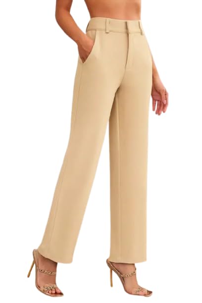 Cotton Trousers - Beige